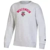 Champion Kids' Wisconsin Badgers Reverse Weave Crewneck Sweatshirt