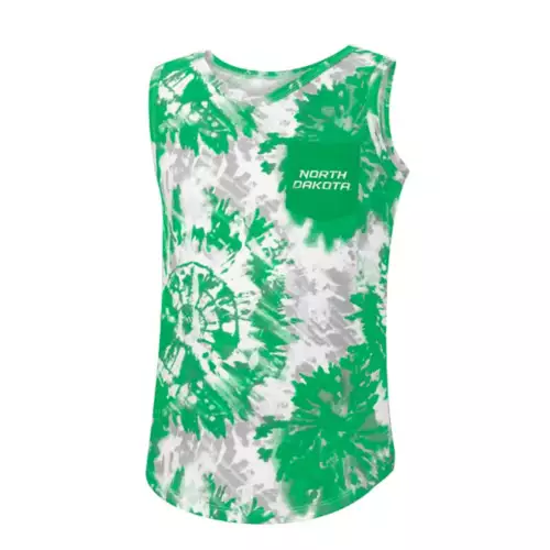 Colosseum Girls' North Dakota Fighting Hawks Reappearing Tank
