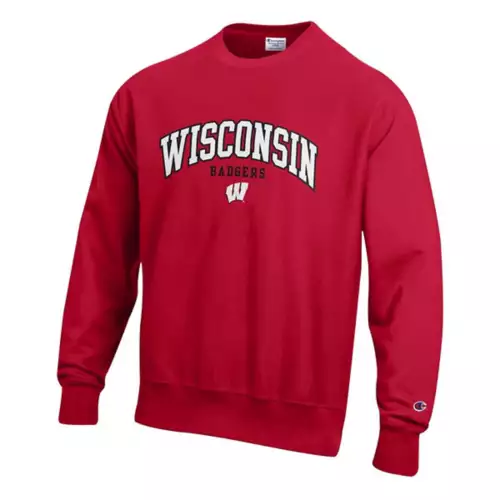 Champion Wisconsin Badgers Reverse Weave 22 Crewneck Sweatshirt