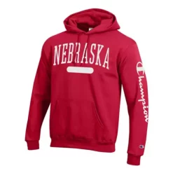 Champion Nebraska Cornhuskers Off Power Hoodie