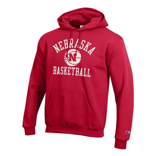Champion Nebraska Cornhuskers Arch Basketball Hoodie