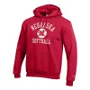 Champion Nebraska Cornhuskers Arch Softball Hoodie