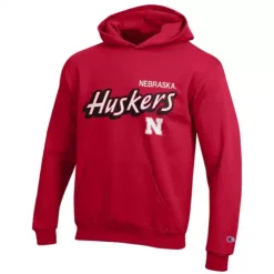 Champion Kids' Nebraska Cornhuskers Power Hoodie