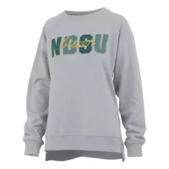 Pressbox Women's North Dakota State Bison Pinehurst Crewneck Sweatshirt