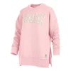 Pressbox Women's Nebraska Cornhuskers La Jolla Pink Crewneck Sweatshirt