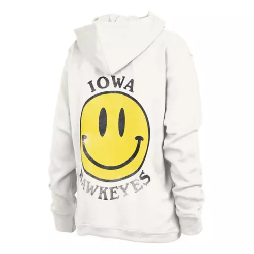 Pressbox Women's Iowa Hawkeyes Smiley Hoodie - Image 2