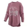 Pressbox Women's Texas A&M Aggies Captain Crewneck Sweatshirt
