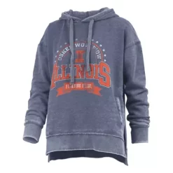 Pressbox Women's Illinois Fighting Illini Captain Hoodie