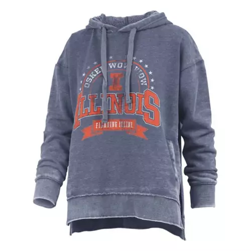 Pressbox Women's Illinois Fighting Illini Captain Hoodie