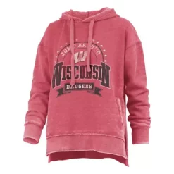 Pressbox Women's Wisconsin Badgers Captain Hoodie