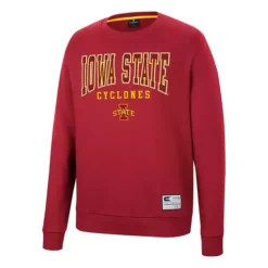 Colosseum Iowa State Cyclones Scholar Crewneck Sweatshirt