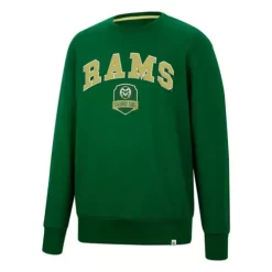 Colosseum Colorado State Rams Effort Crewneck Sweatshirt