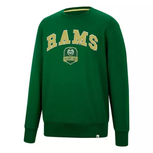 Colosseum Colorado State Rams Effort Crewneck Sweatshirt