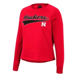 Colosseum Women's Nebraska Cornhuskers Already Did Crewneck Sweatshirt