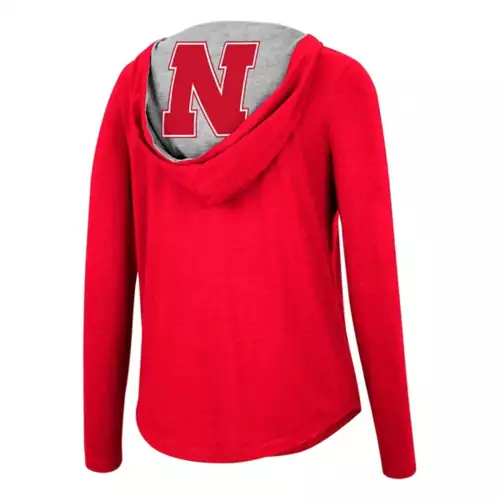 Colosseum Women's Nebraska Cornhuskers Beauty Hoodie - Image 2