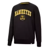 Colosseum Iowa Hawkeyes Effort Crewneck Sweatshirt