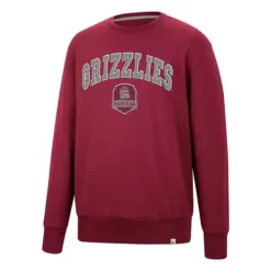 Colosseum Montana Grizzlies Effort Crewneck Sweatshirt