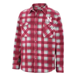 Colosseum Nebraska Cornhuskers Ellis Snap Jacket