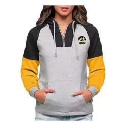 Antigua Women's Iowa Hawkeyes Jackpot Hoodie
