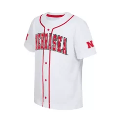 Colosseum Kids' Nebraska Cornhuskers Buddy Baseball T-Shirt