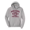 Range Montana Grizzlies Football Arch Hoodie
