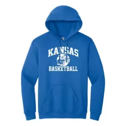 Range Kansas Jayhawks Arch Basketball Hoodie
